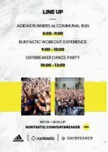 Bild: Deutschland Premiere: DAYBREAKER, das international erfolgreiche "Morning Dance Movement" kommt nach Berlin
