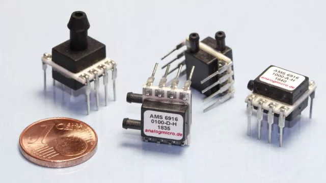 Bild: Mini-Drucksensor AMS 6916 für Beatmungsgeräte