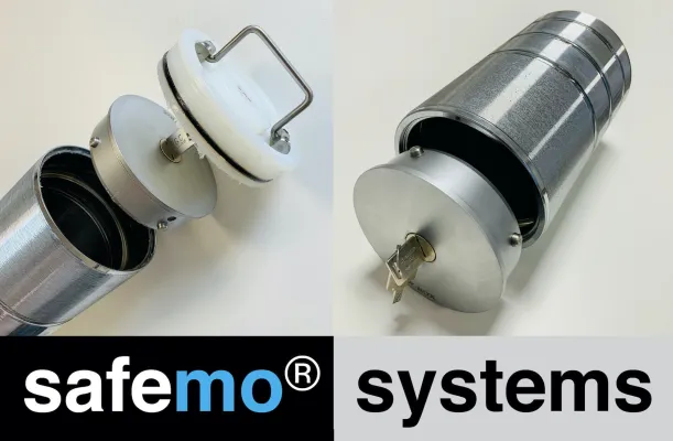 Bild: Privaten Goldbesitz sicher & kostengünstig verwahren / safemo® systems Rohrtresore bieten Schutz & Sicherheit