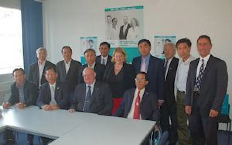 Bild: Vietnamesische Delegation besucht ABAS Software AG