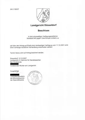 Bild: Landgericht Düsseldorf entscheidet über die Zukunft der IT-Unternehmensberatung in Deutschland