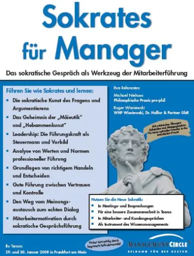 Bild: Sokrates für Manager