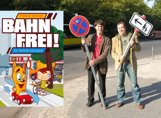 Bild: Muskelfisch und Kunst-Stoff erhalten hamburg@work Games Award