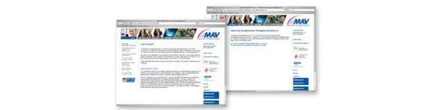 Bild: Aus zwei mach eins. headline:Werbeagentur begleitet Fusion zweier Arbeitgeberverbände