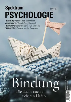 Bild: Neues Print-Magazin „Spektrum Psychologie“: Bindung - Die Suche nach einem sicheren Hafen