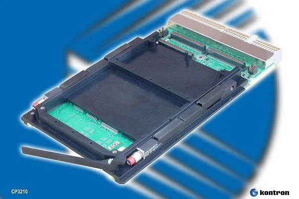 Bild: Kontron CP3210 - Robustes Conduction-Cooled 3HE CompactPCI CPU-Board mit verbesserter PowerPC Performance
