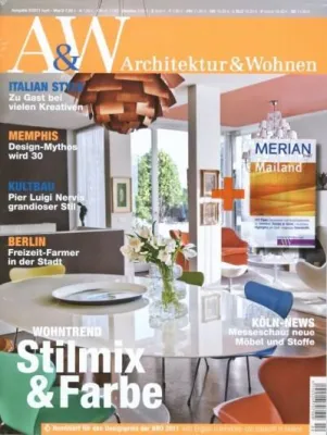 Bild: Design-Duo: A&W Architektur & Wohnen bringt limitierte MERIAN live! VIP-Edition zur Mailänder Möbelmesse