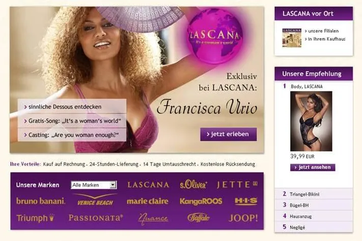 Bild: LASCANA SETZT MIT ACTIVE PERFORMANCE ERSTES AFFILIATE-PROGRAMM AUF