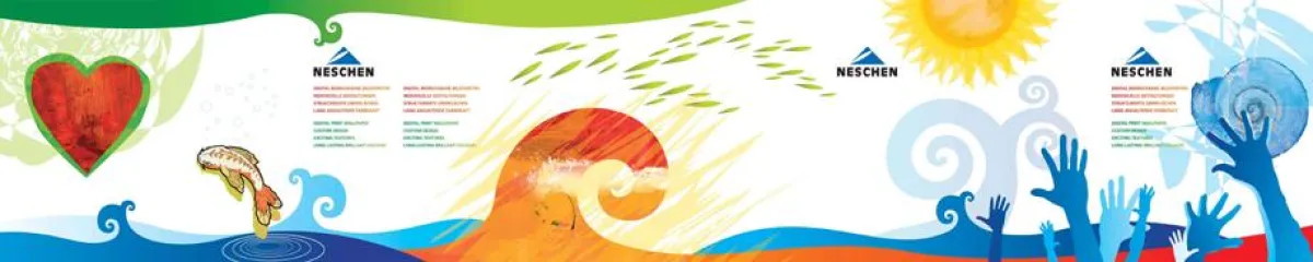 Neschen Bedruckte Tapete