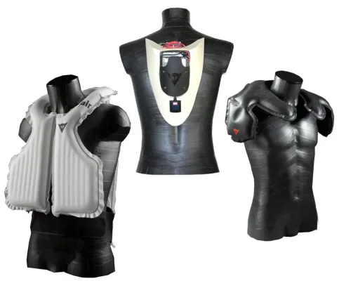 Bild: FIS und Dainese gehen Partnerschaft zur Erarbeitung eines möglichen Airbag-Systems für den Alpinskisport ein