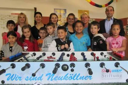 Bild: Strahlende Gesichter im Haus der Familie in Neukölln