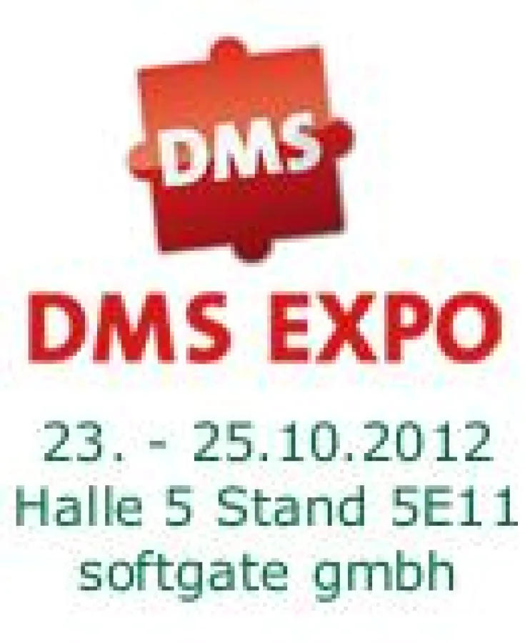softgate gmbh auf der DMS EXPO 2012