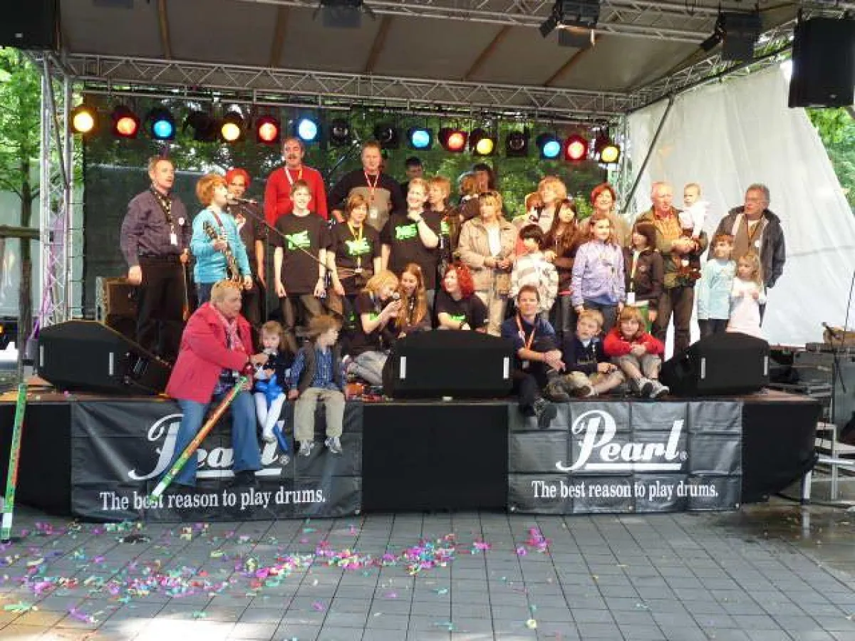 KIDS4ROCK Festival Team beim Kickoff