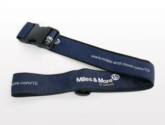 Bild: Kofferbänder – Werbemittel die Sie auf Reisen begleiten