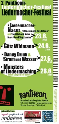Bild: Das 2. Pantheon Liedermacher-Festival - Lagerfeuerromantik, Reimakrobatik und anarchistische Feuerwerke