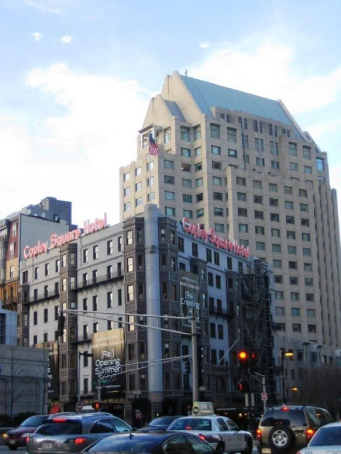 Willkommen in den USA – Architektonischer Stilmix in Bosten. © ec.se GmbH