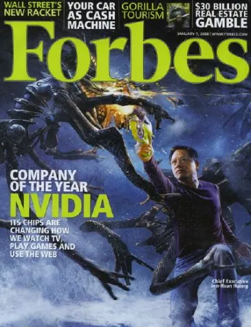 Bild: Forbes ernennt NVIDIA zum Unternehmen des Jahres 2007