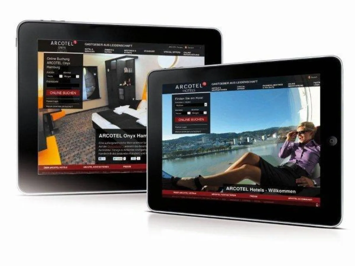 neue WEbsite der ARCOTEL Hotels