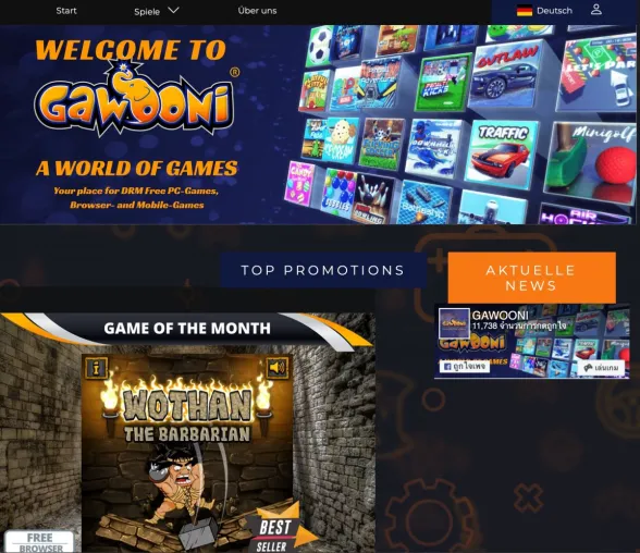 Erfolgreicher Start des Gaming-Portals von GAWOONI PLC in Südostasien Bild: Erfolgreicher Start des Gaming-Portals von GAWOONI PLC in Südostasien