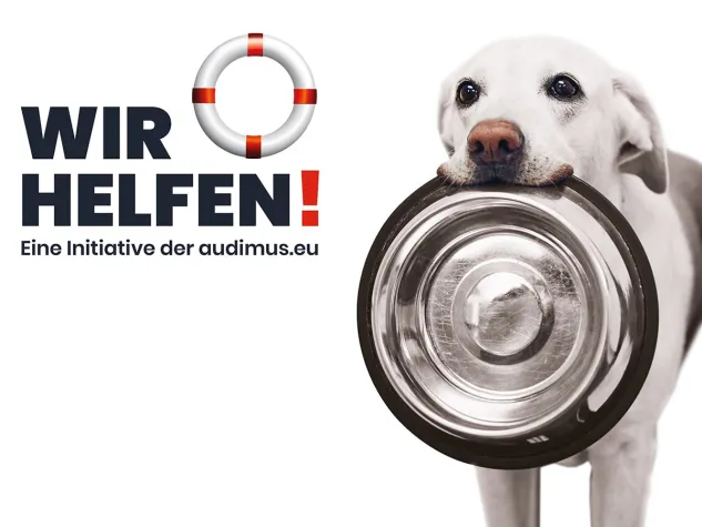 Bild: Neues Projekt der audimus-Initiative "Wir helfen"