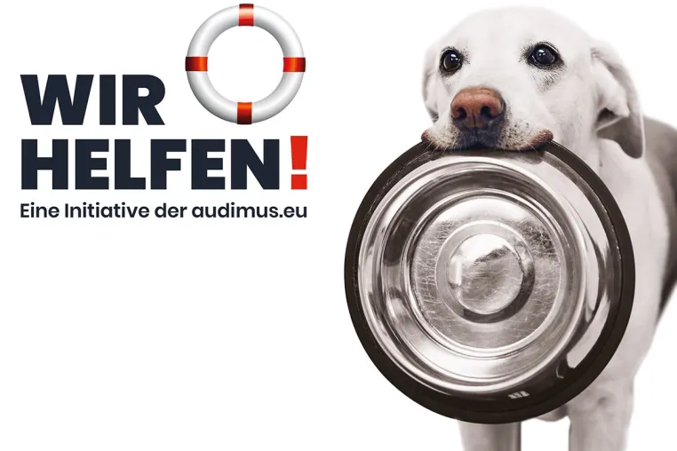 Bild: Neues Projekt der audimus-Initiative "Wir helfen"