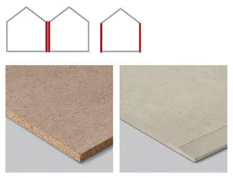 GEPRÜFTE SICHERHEIT IM HOLZBAU MIT ETERNIT: GEBÄUDEABSCHLUSSWAND MIT ZEMENTGEBUNDENEN BAUPLATTEN Bild: GEPRÜFTE SICHERHEIT IM HOLZBAU MIT ETERNIT: GEBÄUDEABSCHLUSSWAND MIT ZEMENTGEBUNDENEN BAUPLATTEN