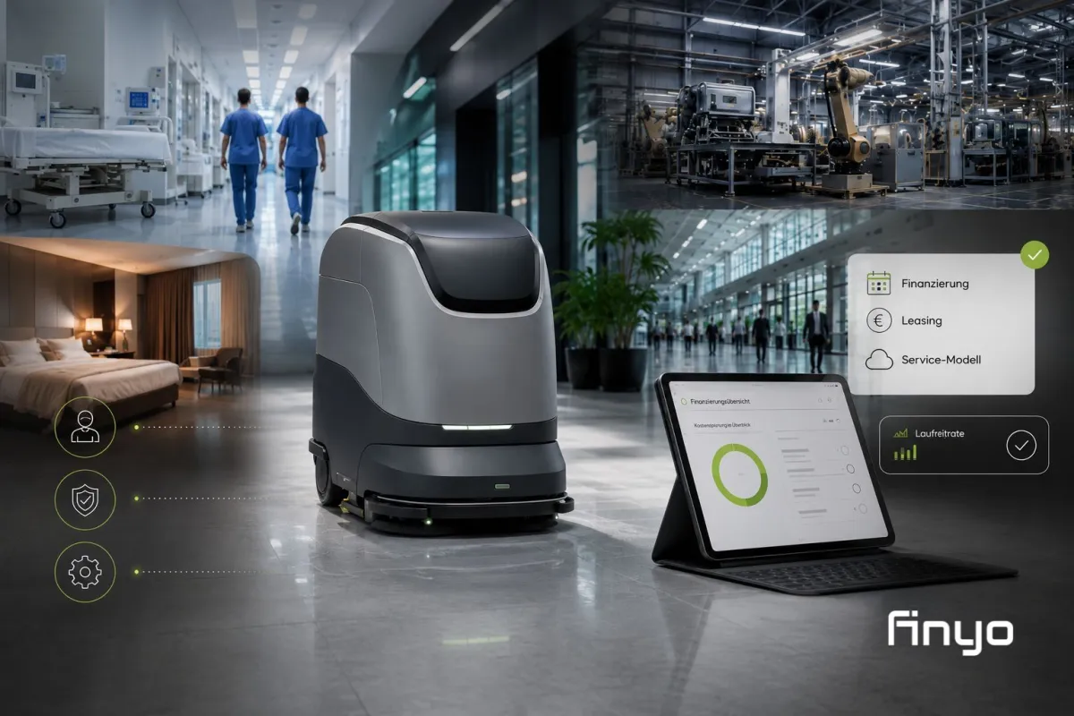 Reinigungsroboter im Mittelstand
