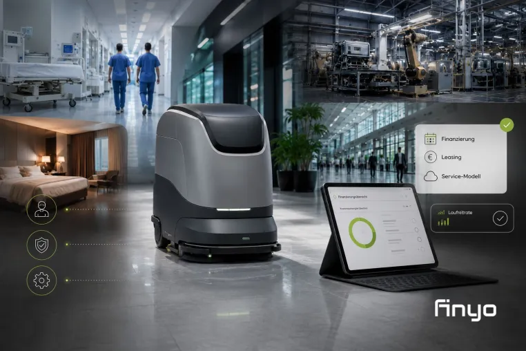 Reinigungsrobotik wird zum Mittelstandsthema: Finanzierung senkt die Einstiegshürde Bild: Reinigungsrobotik wird zum Mittelstandsthema: Finanzierung senkt die Einstiegshürde