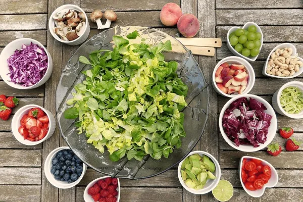 Bild: Mehr Obst und Gemüse bei Asthma