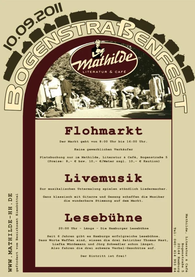 8. Bogenstraßenfest / 10. September 2011 / Hamburg