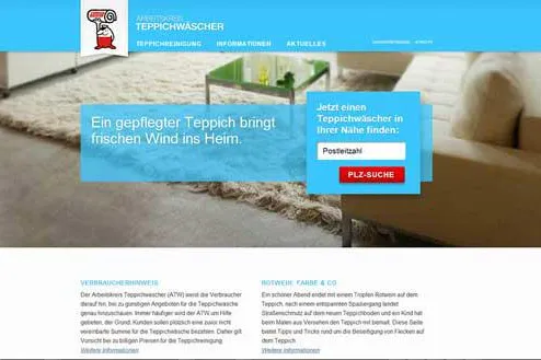 Bild: Arbeitskreis Teppichwäscher startet mit neuer Internetseite für Verbraucher