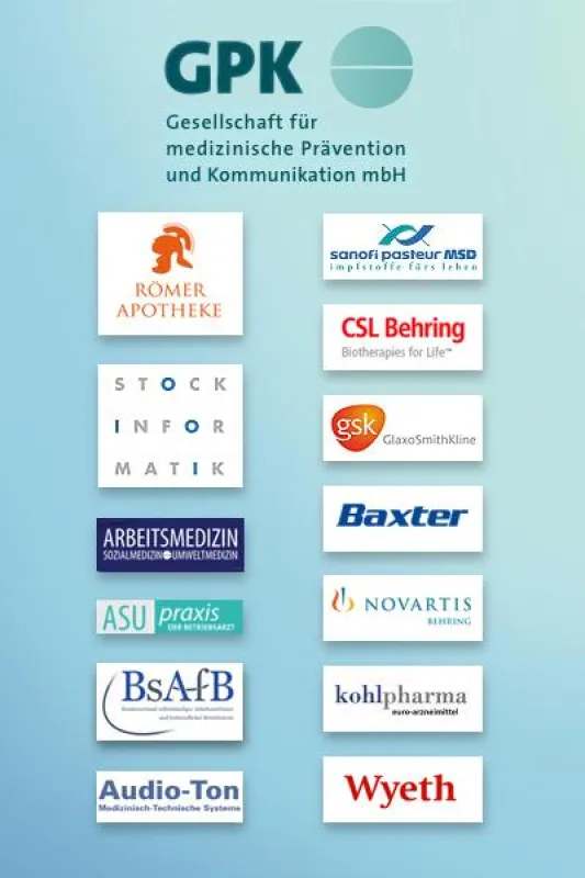 GPK bietet Leistungsvielfalt durch Kooperationen mit namhaften Unternehmen. Hier eine Auswahl.
