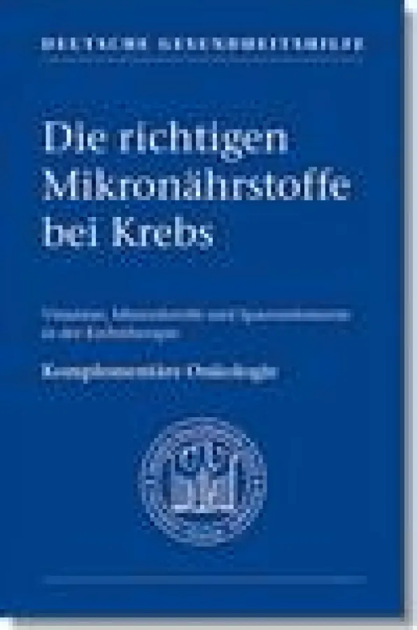 Taschenbuch Mikronährstoffe bei Krebs Deutsche Gesundheitshilfe
