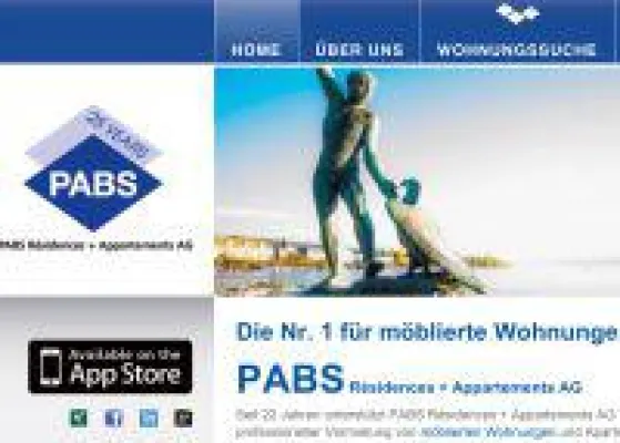Bild: Kostengünstig zur möblierten Wohnung in Zürich bei PABS.ch - minutenschnell buchbar