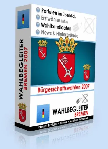 Bild: Der Wahlbegleiter Bremen – die Software für politische Partizipation
