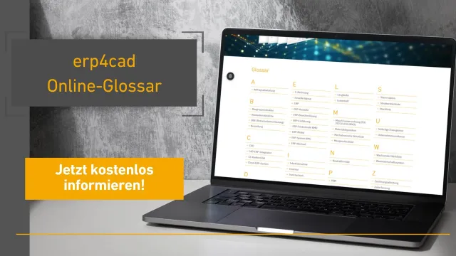Bild: erp4cad bietet Online-Glossar für den Maschinenbau - kompakt, praxisnah und speziell für den Mittelstand