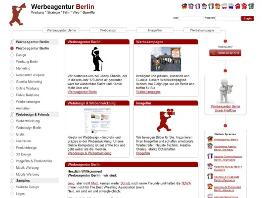 Bild: Werbeagentur Berlin relauncht Website