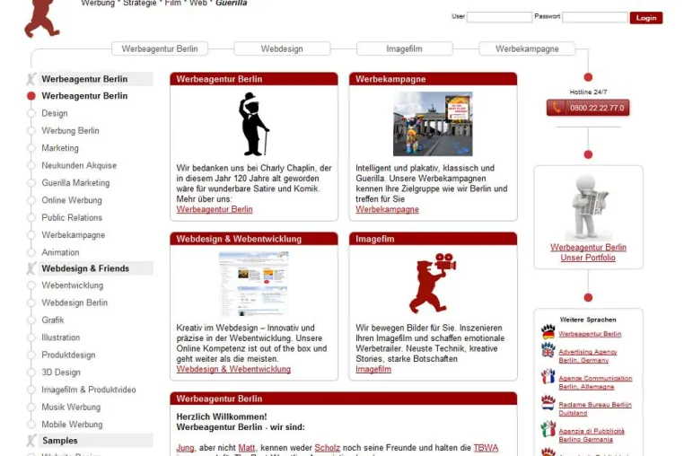 Werbeagentur Berlin relauncht Website Bild: Werbeagentur Berlin relauncht Website