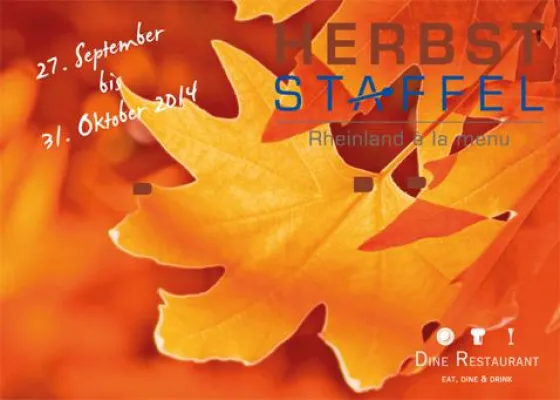 Bild: Rheinland à la menu: Über 30 Kölner Top-Gastronomen nehmen wieder teil an der achten Herbststaffel 2014