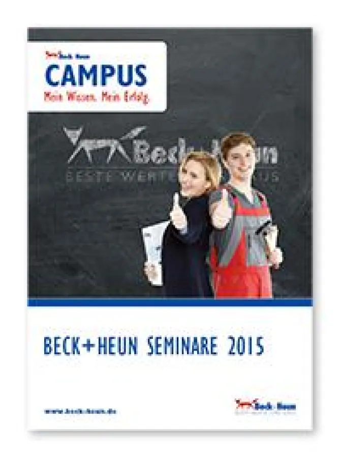 Das neue Schulungsprogramm ist ab sofort bei Beck+Heun erhältlich (Quelle: Beck+Heun).