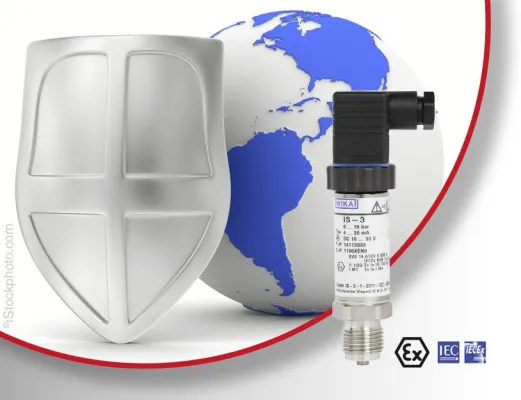 Bild: Neuer Druckmessumformer für explosionsgefährdete Bereiche