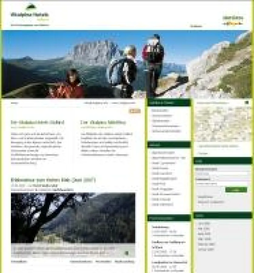 Screenshot http:\\wanderblog.vitalpina.info