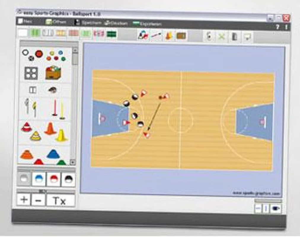 Für Sportlehrer, die selbst professionelle Illustrationen anfertigen wollen