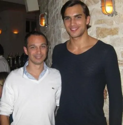 Bild: Brasilianisches Topmodel Bruno Santos zu Besuch bei viviènne models