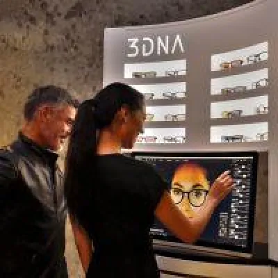 Bild: Die eigene Brille designen - 3DNA aus Hongkong ermöglicht Optikern individuelle Brillenkreationen