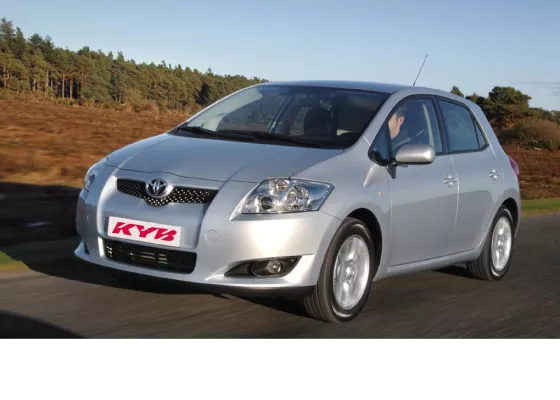 Bild: KYB (Kayaba) rüstet den neuen Toyota Auris mit Stoßdämpfern aus