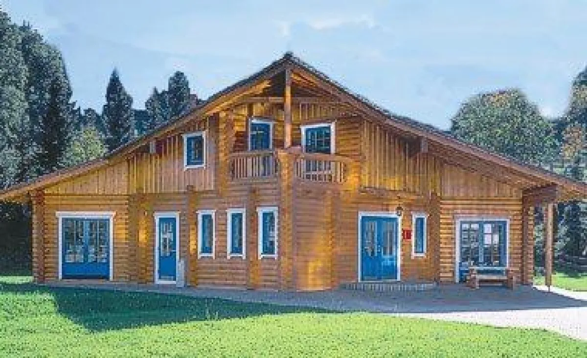 Firmensitz und Musterhaus der Finnholz Wohnblockhäuser und Zimmerei