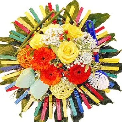 Bild: Themensträuße zur "glücklichen Scheidung" und zum „abbezahlten Kredit“