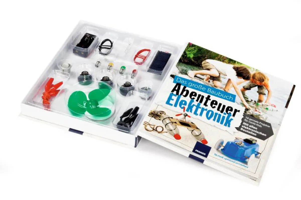 Das große Baubuch Abenteuer Elektronik vom Franzis Verlag