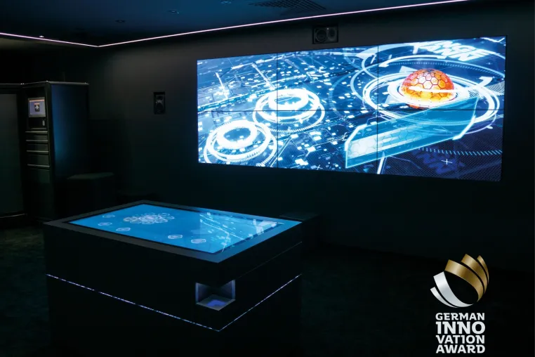 Garamantis gewinnt German Innovation Award für interaktiven B2B Showroom Bild: Garamantis gewinnt German Innovation Award für interaktiven B2B Showroom